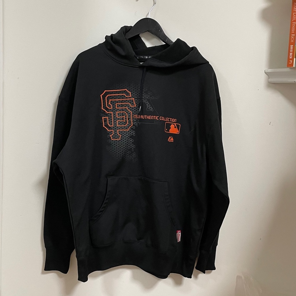 MAJESTIC AUTHENTIC SAN FRANCISCO GIANTS HOODIE
